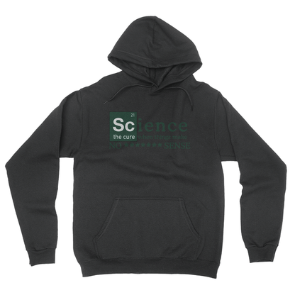 No ******* Sense Hoodie Black