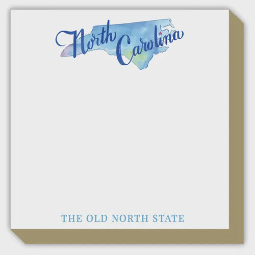 North Carolina Handpainted Icons Luxe Pad - Main View - RoseanneBeck Collections