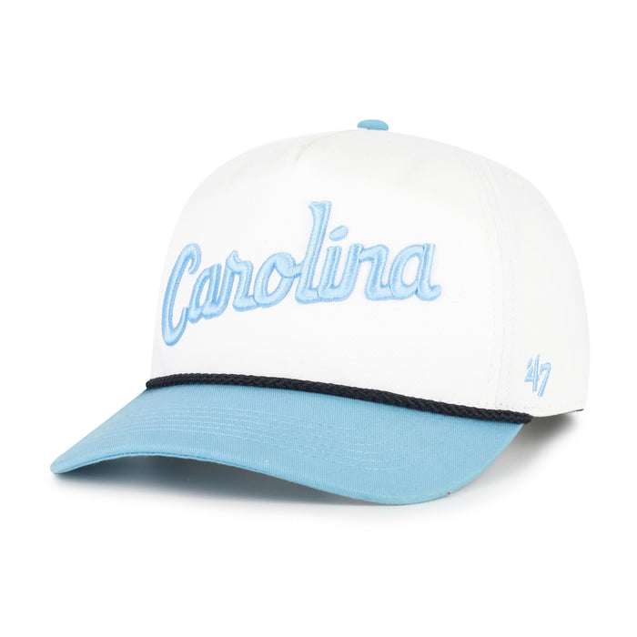 North Carolina Tar Heels UNC White Argyle Arch 47 Hitch - Main View - 47 Brand