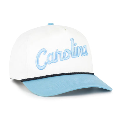 North Carolina Tar Heels UNC White Argyle Arch 47 Hitch - Lifestyle View - 47 Brand