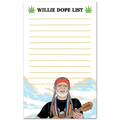Notepad: Willie Dope List