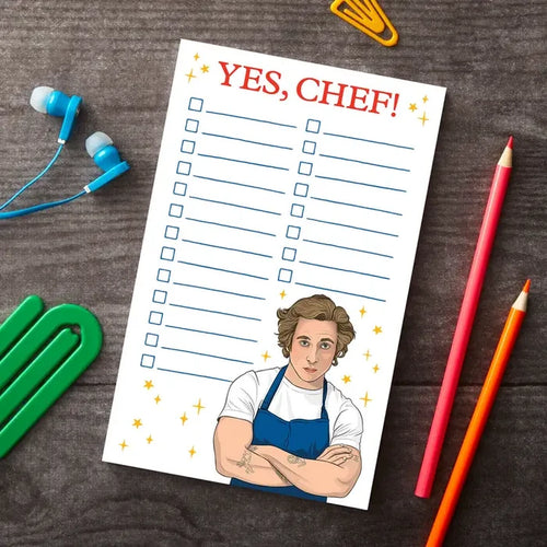 Notepad: Yes, Chef!