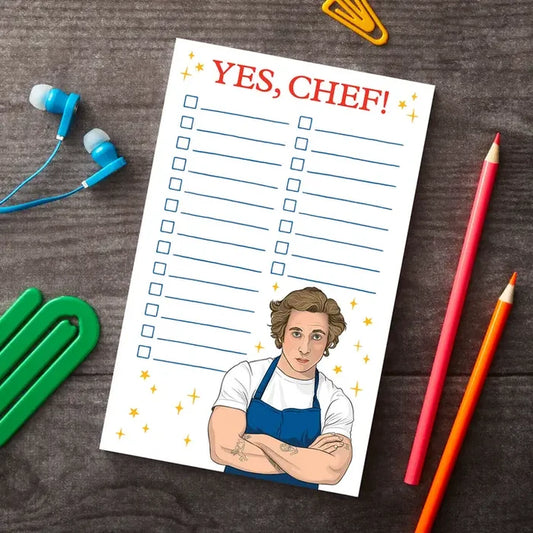 Notepad: Yes, Chef!