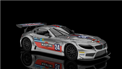 NSR0600SW BMW Z4 GT3 Martini Racing Livery Grey #24 SW SHARK 25K EVO