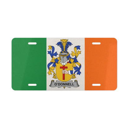 O'Donnell Irish Family Crest Car License Plate