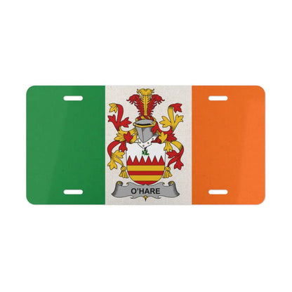 O'Hare Irish Coat of Arms License Plate