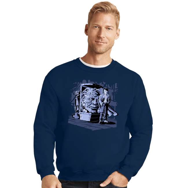 Crewneck Sweater, Unisex / Small / Navy
