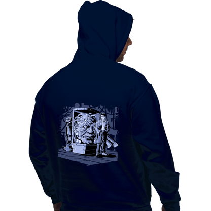 Pullover Hoodies, Unisex / Small / Navy