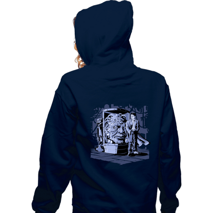 Zippered Hoodies, Unisex / Small / Navy