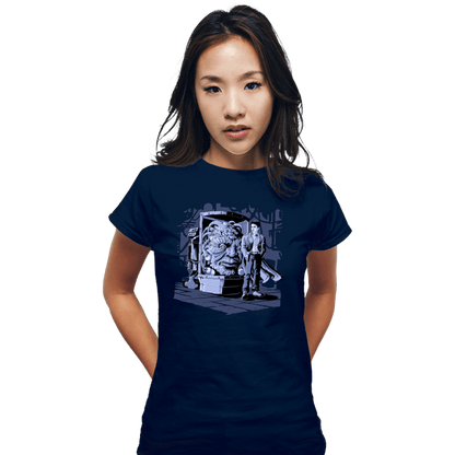 Fitted Shirts, Woman / Small / Navy