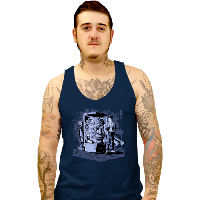 Tank Top, Unisex / Small / Navy