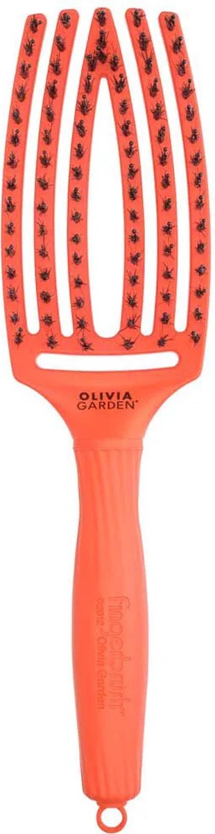 Olivia Garden Fingerbrush Orange Dream Antiklit glans Care For Hair Orange Dream
