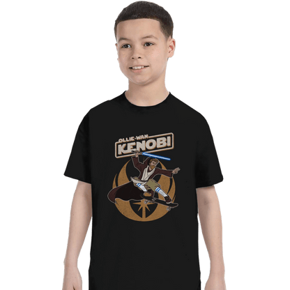Daily_Deal_Shirts T-Shirts, Youth / XS / Black Ollie-Wan Kenobi