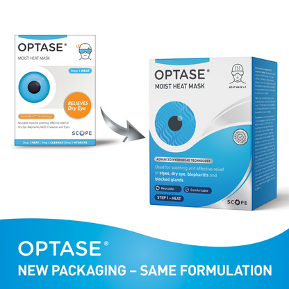 Optase Moist Heat Eye Mask Dry Eye Relief (D)