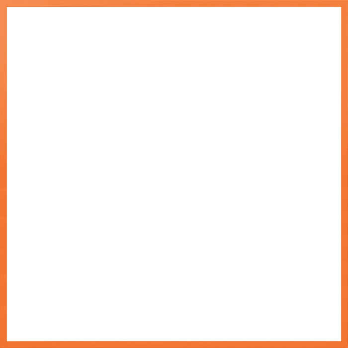 Orange Wood Frame