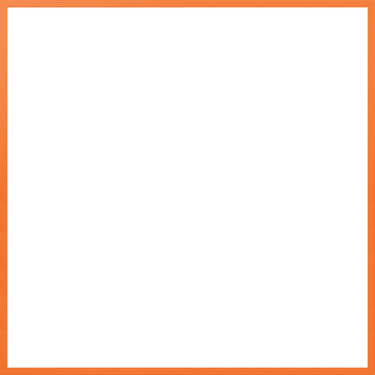 Orange Wood Frame