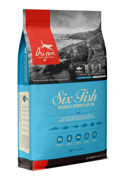 Orijen Dry Dog Food-6 Fish USA - Dog.Dog.Cat.