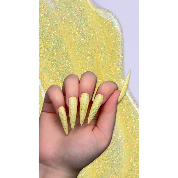 P+ Sugar Drop, Glitter Gel Polish, 15 ml (D)