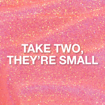 P+ Take Two, They're Small, Glitter Gel Polish, 15 ml (D)