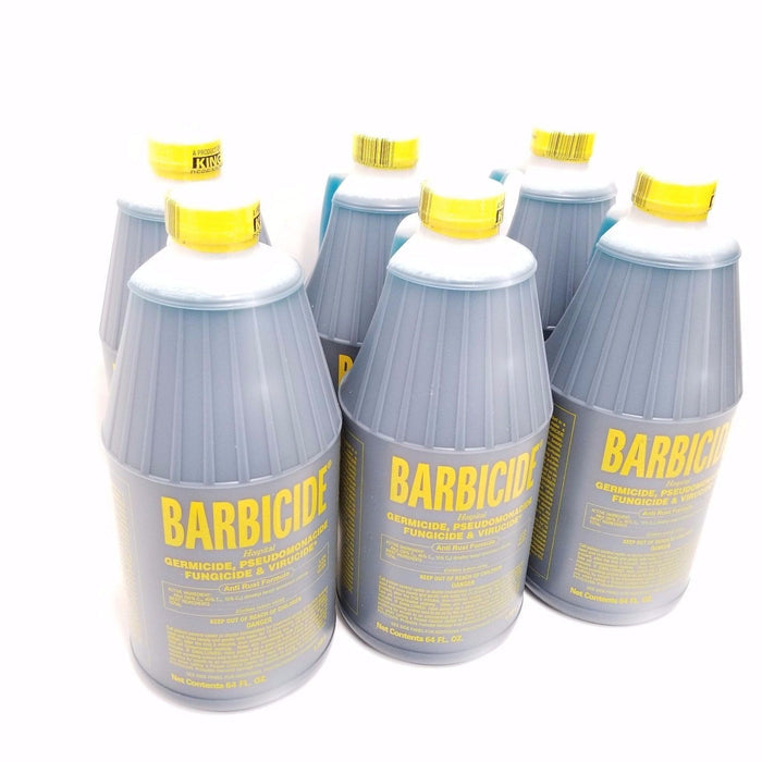 Pack of 6 - Barbicide Hospital Germicide Anti-Rust Formula - 64oz (Half Gallon)