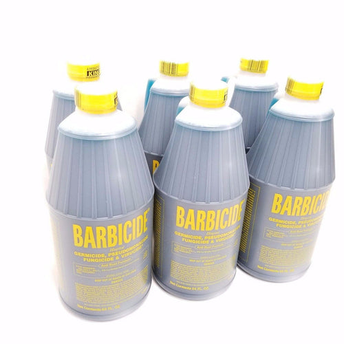 Pack of 6 - Barbicide Hospital Germicide Anti-Rust Formula - 64oz (Half Gallon)