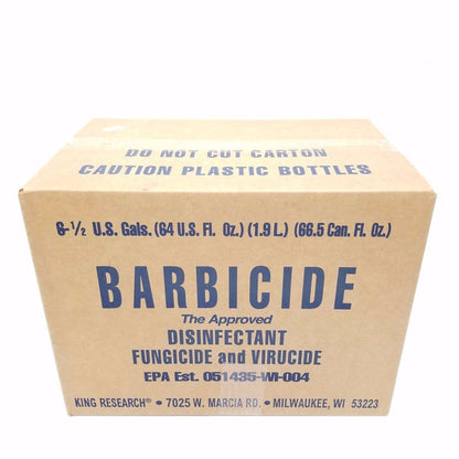 Pack of 6 - Barbicide Hospital Germicide Anti-Rust Formula - 64oz (Half Gallon)