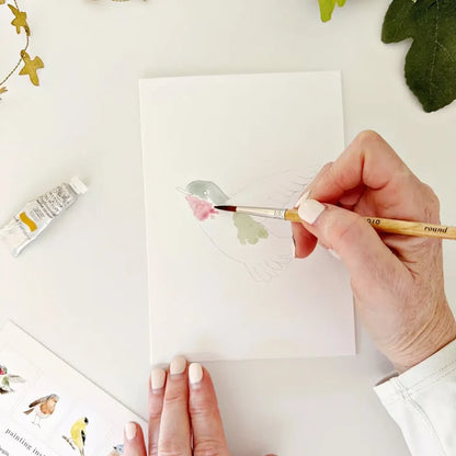 Paintable Birds Notecards