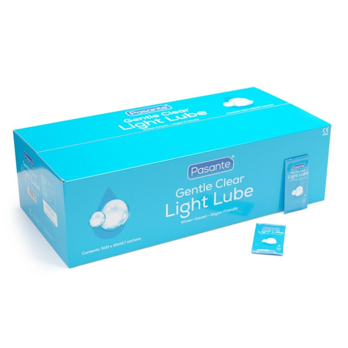 Pasante Light Lubricant 10ml Sachets x 500 Clinic packs 9 (U)