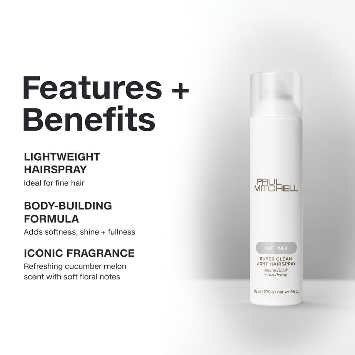 Paul Mitchell Soft Style Super Clean Light Finishing Spray 315ml