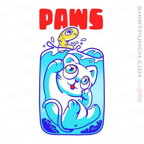 Shirts Magnets / 3"x3" / White Paws
