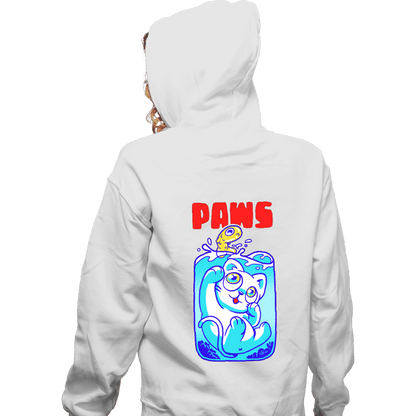 Zippered Hoodies, Unisex / Small / White