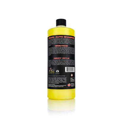 P&S Pearl Auto Shampoo 32oz back view on a white background.
