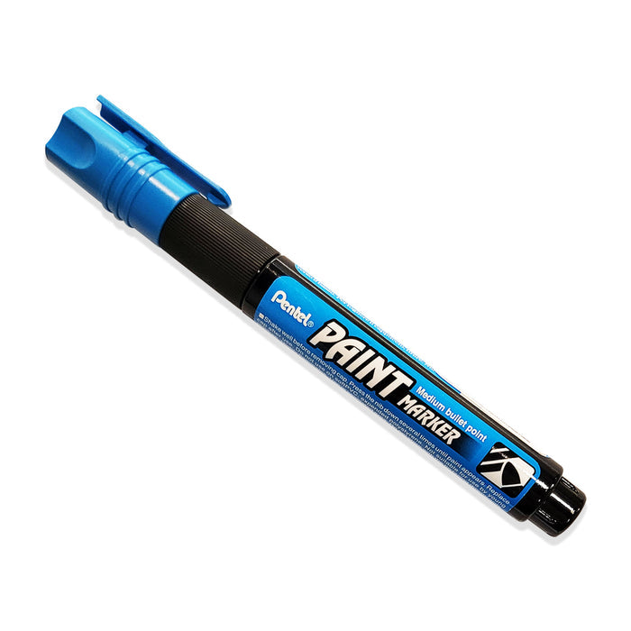 Light Blue Pentel paint marker with a medium bullet point.