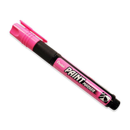 Pink Pentel paint marker with a medium bullet point.