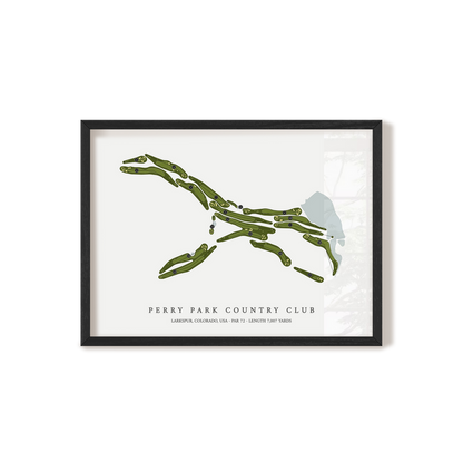 Perry Park Country Club | Golf Course Print | Black+Frame