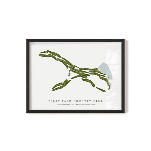 Perry Park Country Club | Golf Course Print | Black+Frame