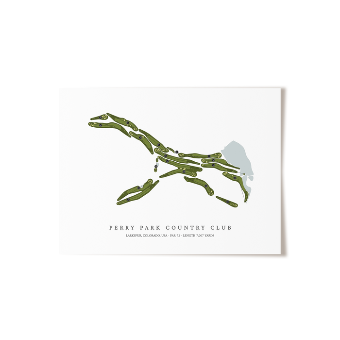 Perry Park Country Club | Golf Course Print | Unframed