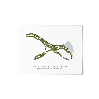 Perry Park Country Club | Golf Course Print | Unframed