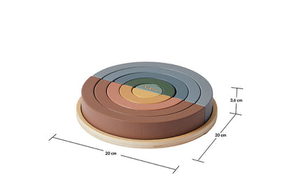 Flexa Holz-Regenbogen zum Stapeln und Bauen – weitere Produktansicht