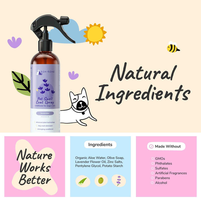 Pet Smell Coat Spray (lavender)