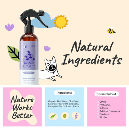 Pet Smell Coat Spray (lavender)