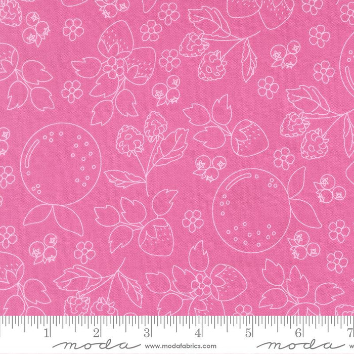 Petal Pink- Fruit Salad- Fat Quarter