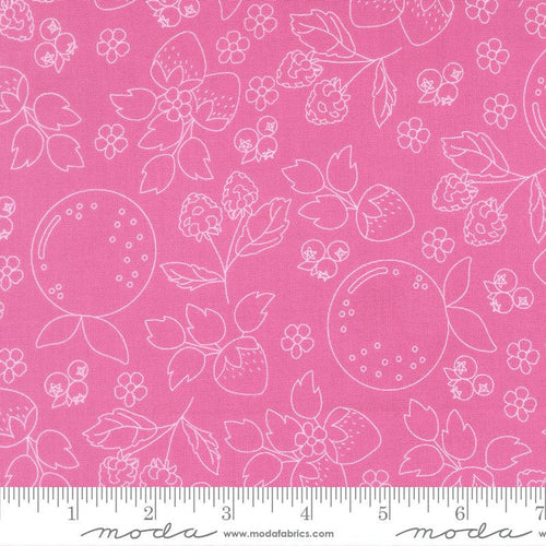 Petal Pink- Fruit Salad- Fat Quarter