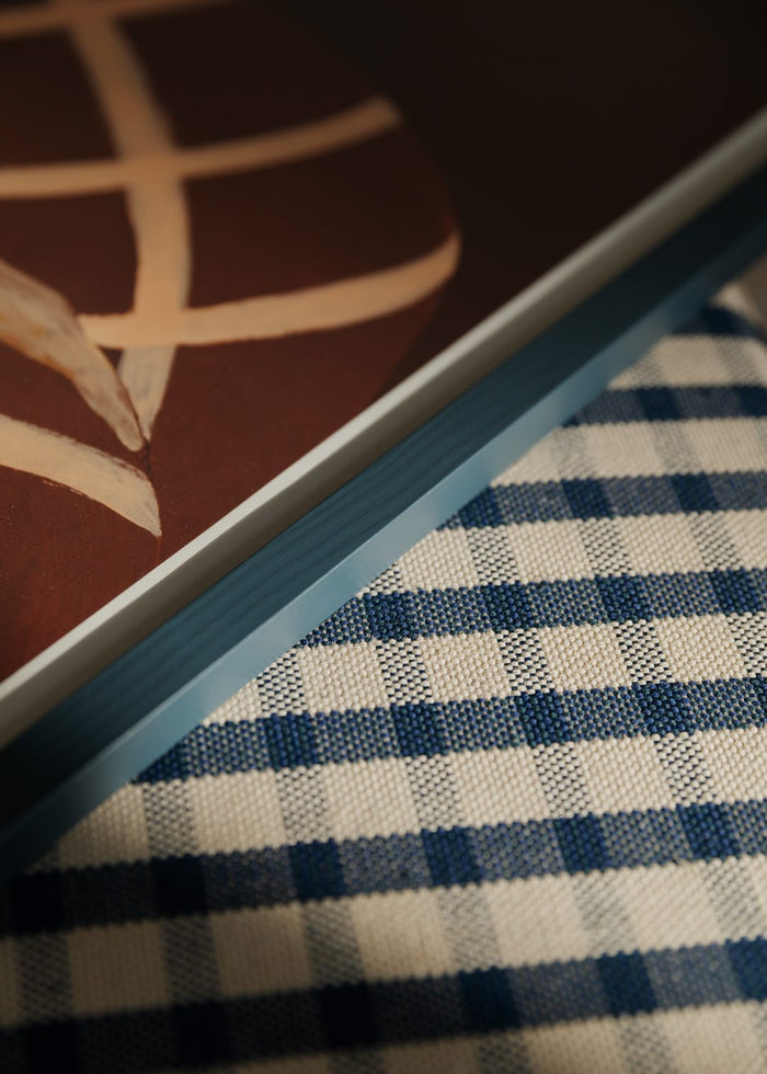 Petrol wood frame