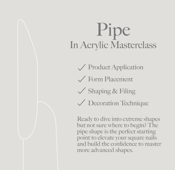 Pipe Shape in Acrylic Masterclass