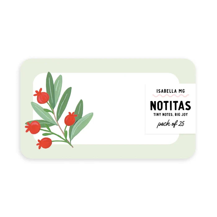 Pomegranate Notitas - Mini Notes