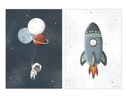 Poster A3 Space – beidseitig bedruckt