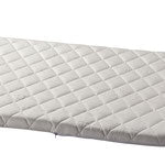 tiSsi Premium Laufgitter-Matratze 80 × 140 cm mit Schaumkern und gestepptem Bezug