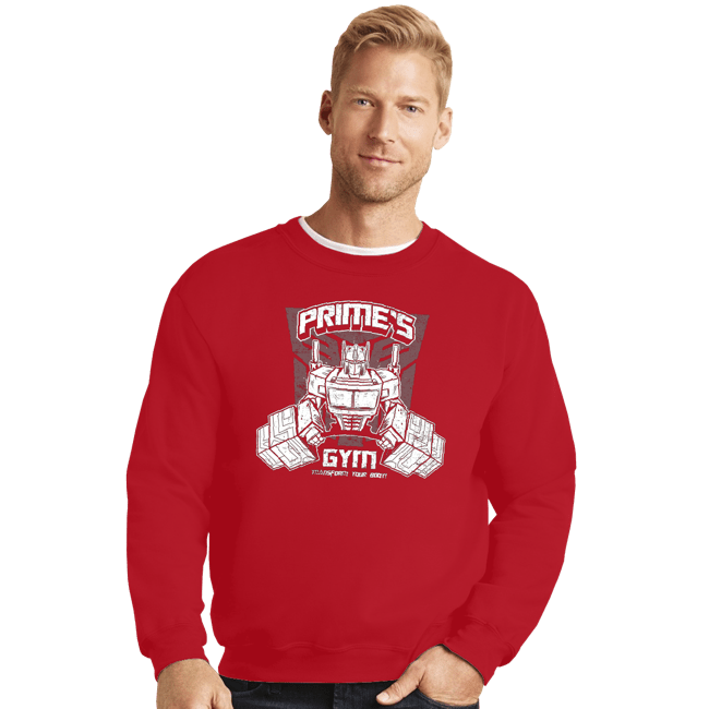 Crewneck Sweater, Unisex / Small / Red