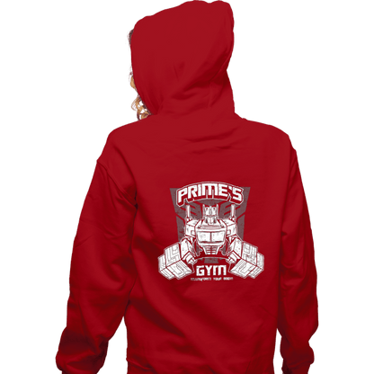 Zippered Hoodies, Unisex / Small / Red